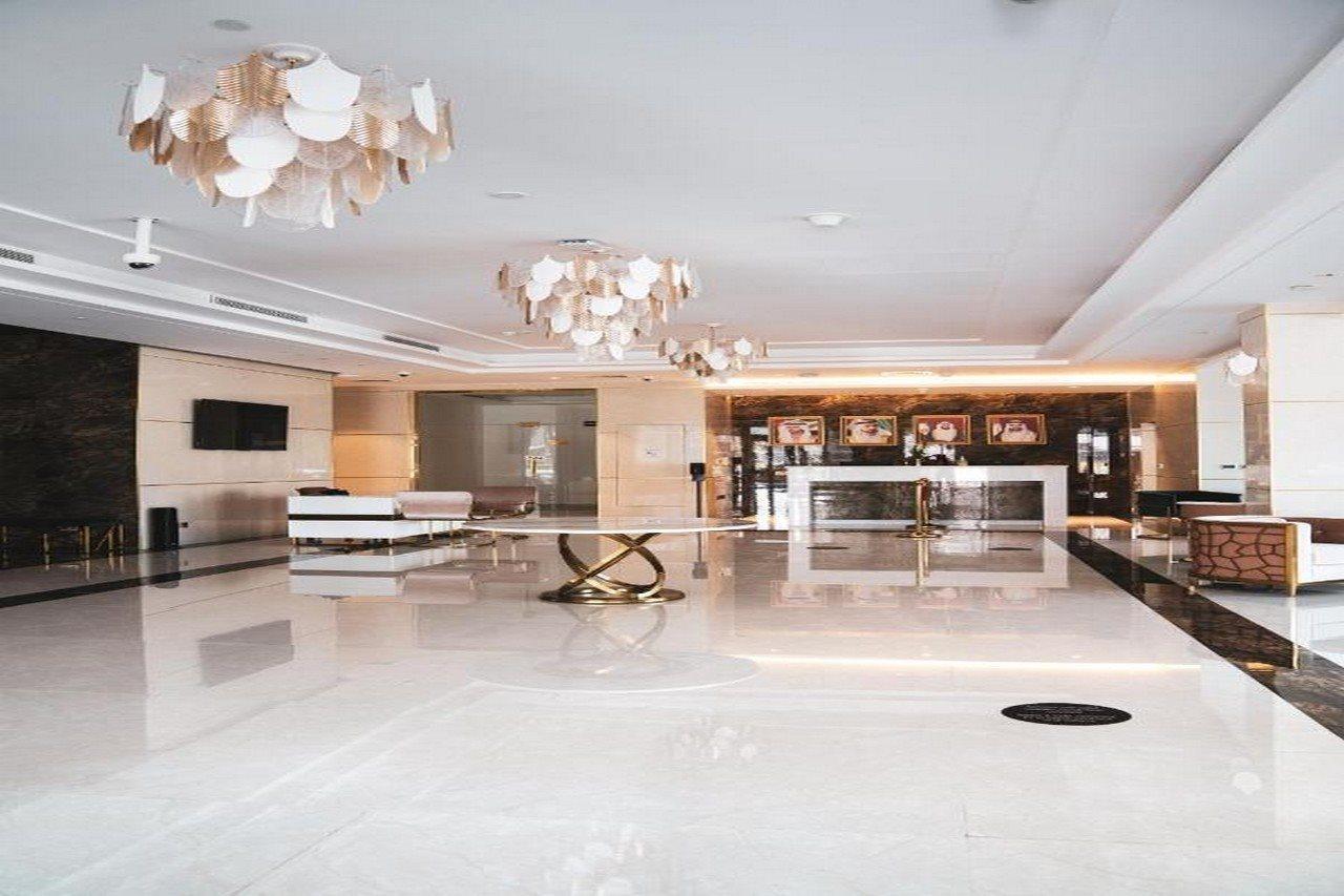 He Hotel Apartments Дубай Екстер'єр фото Lobby